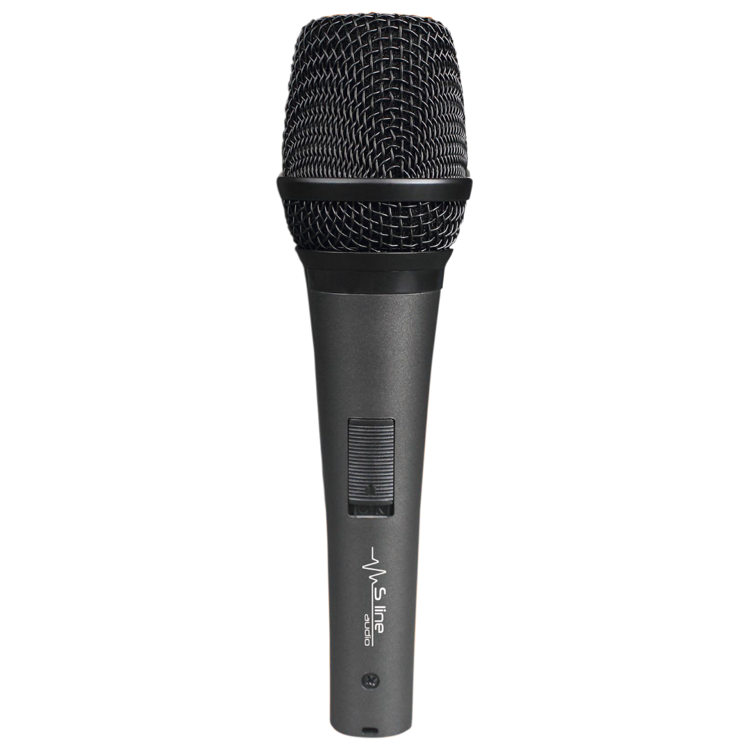 S-Line Audio Kablolu El Mikrofon Yarı Metal Yarı Plastik 