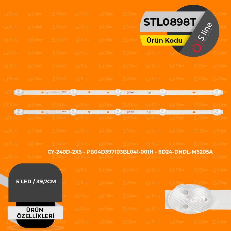 24'' Sunny,Axen CY-240D -2X5 ,PB04D397103BL041-001H 8D24-DNDL-M5205A Tv Ledi