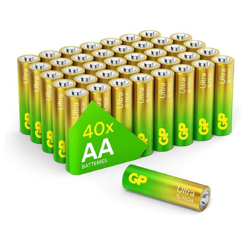 GP15AU-2U2 LR6 Ultra Alkalin 40Lı Pil