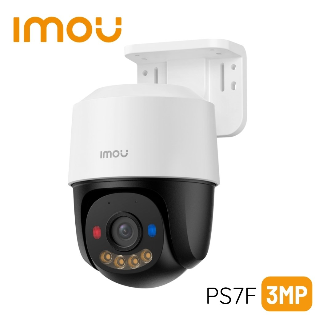 IMOU PS7F 3MP 2.8mm Çift Yönlü Sesli Smart IR 30M Renkli PT IP POE Kamera