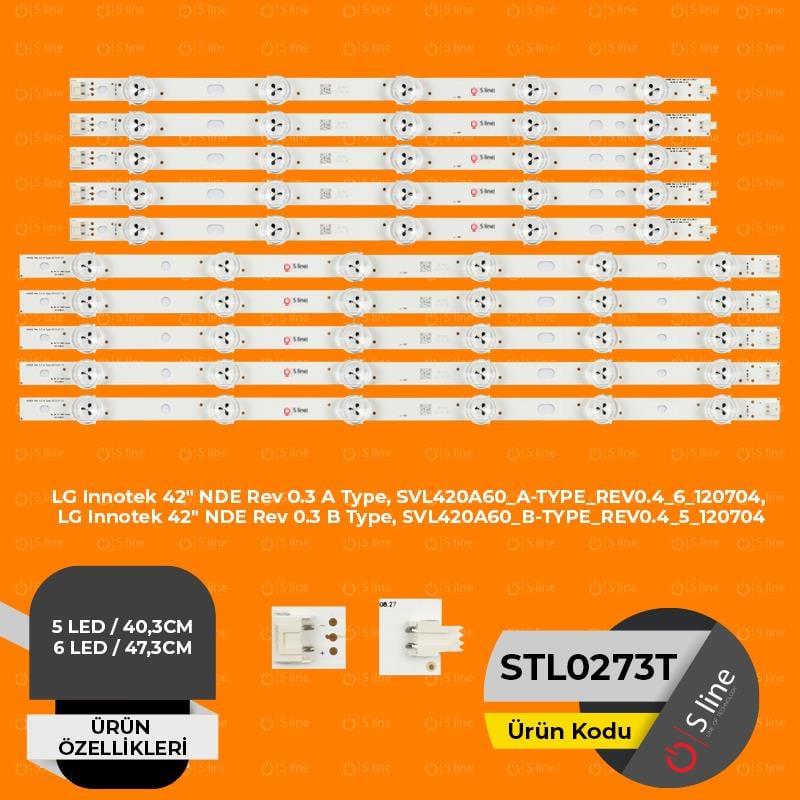LG INNOTEK 42'' NDE REV 0.3 B Type + A Type Tv Led Bar-
