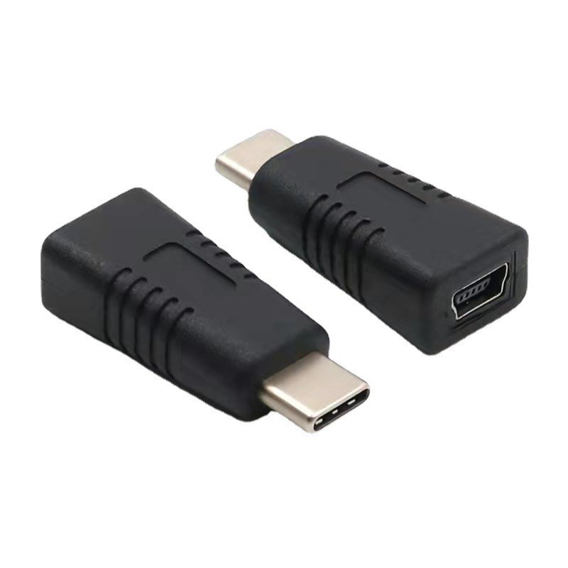 Mini USB (Dişi) - USB Type-C (Erkek) Dönüştürücü Adaptör