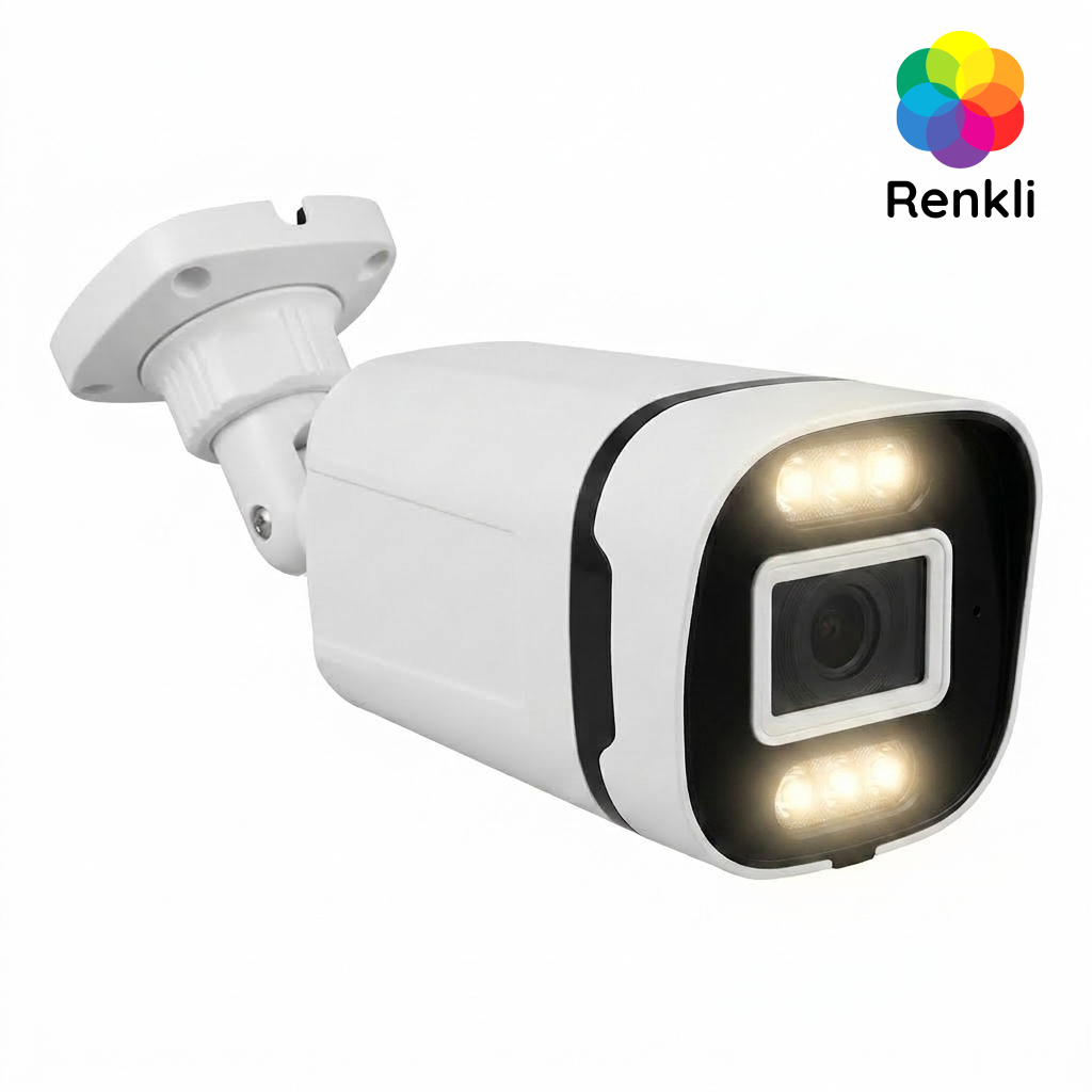 S-Line 2 MP 3.6mm Full Color AHD Güvenlik Kamerası, IP66 Dış Mekan