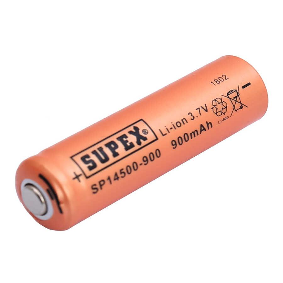 SPX 14500-900 3,7V 900 mAH Lityum Başlıklı