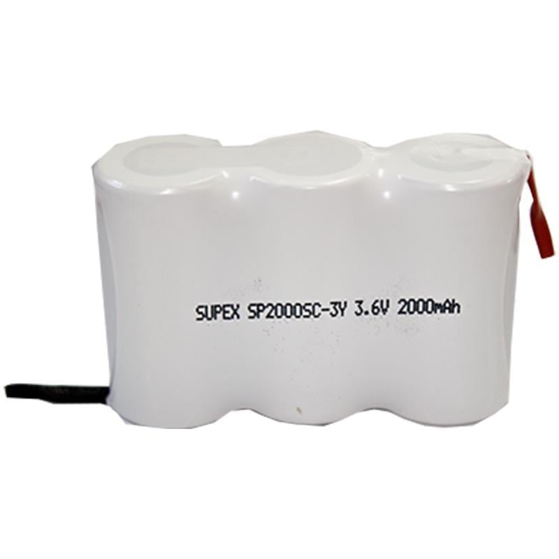 SUPEX 3.6V 2000 mAH  3LÜ Yanyana Süpürge Pili