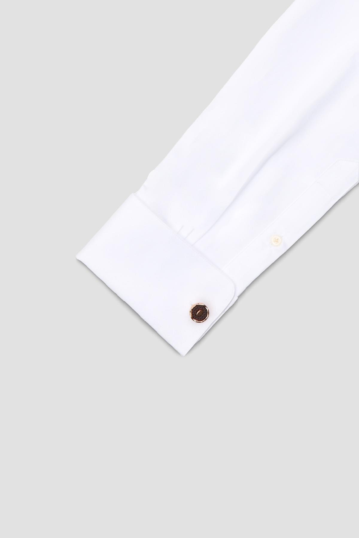 Abbate 98521 Bronze Bordo Erkek Kol Düğmesi