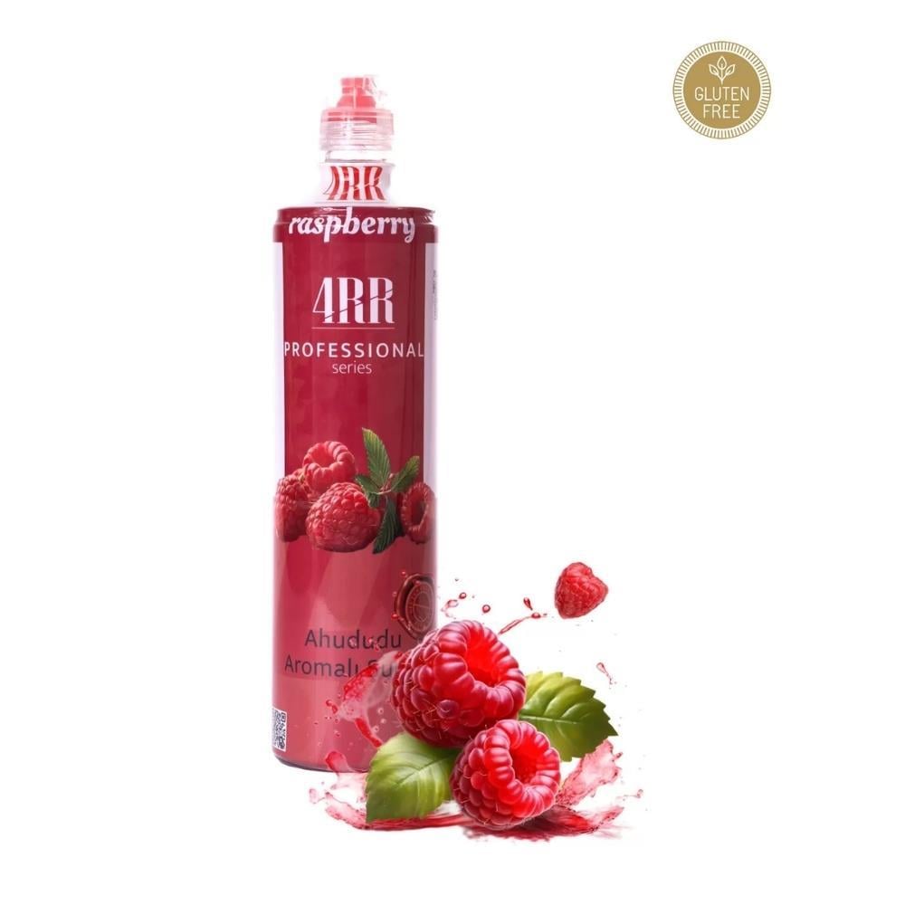 4RR Ahududu Aromalı Kahve & Tropikal İçecek & Kokteyl Şurubu 750 ml