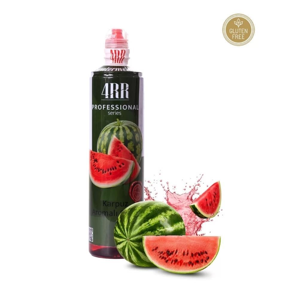 4RR Karpuz Aromalı Kahve & Tropikal İçecek & Kokteyl Şurubu 750 ml