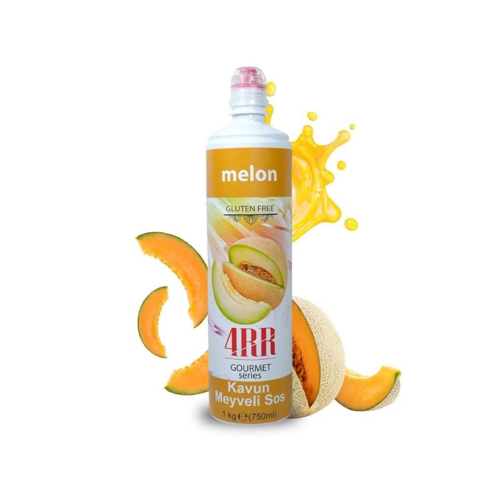 4RR Kavun Meyve Püresi – Doğal, Katkısız, Yoğun Aromalı, 750 ml