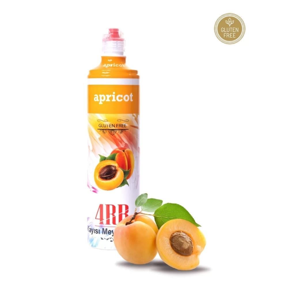4RR Kayısı Meyve Püresi – Doğal, Katkısız, Yoğun Aromalı, 750 ml