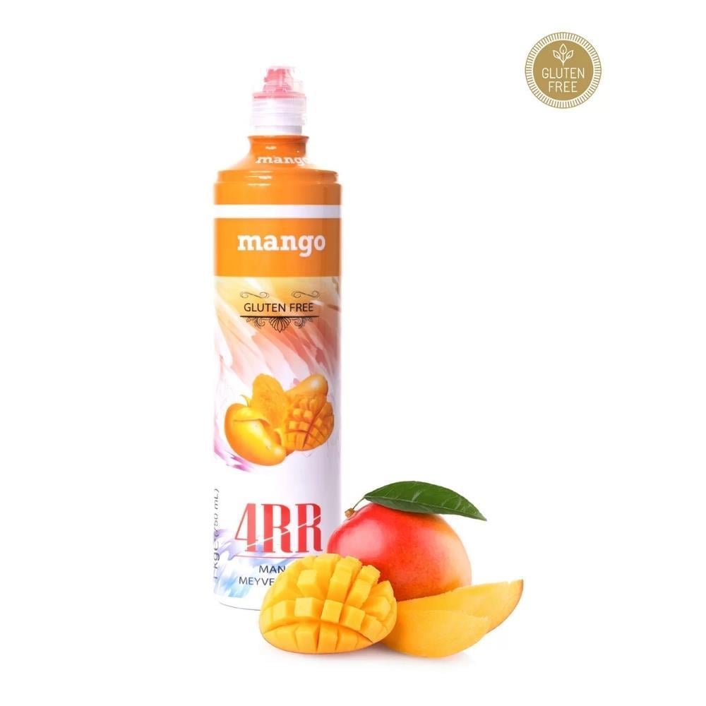 4RR Mango Meyve Püresi – Doğal, Katkısız, Yoğun Aromalı, 750 ml