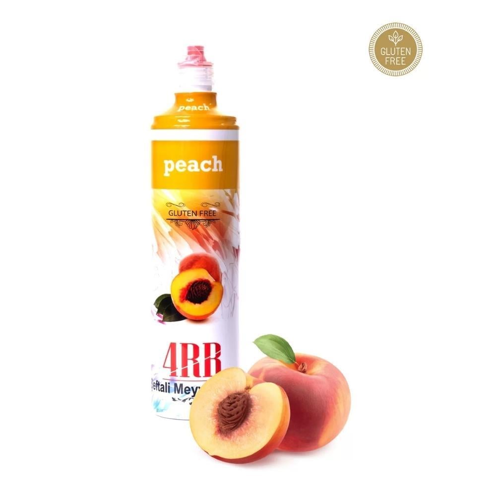 4RR Şeftali Meyve Püresi – Doğal, Katkısız, Glutensiz Lezzet, 750 ml