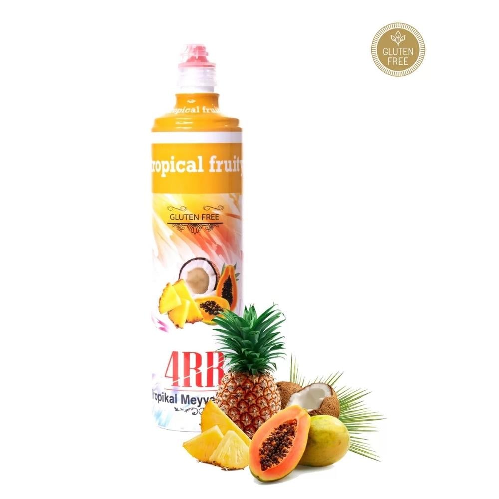 4RR Tropikal Meyve Püresi – Doğal, Katkısız, Glutensiz Lezzet, 750 ml