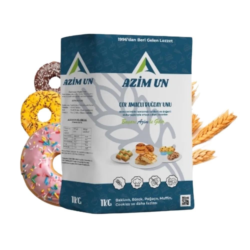 Azim Çok Amaçlı Buğday Unu 1 Kg