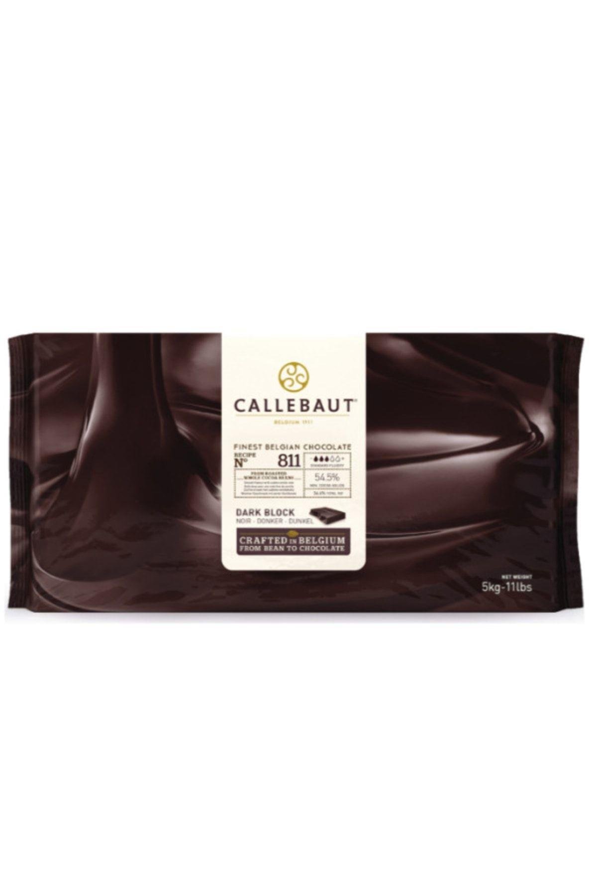 Callebaut 811 Bitter Blok Çikolata 5 Kg