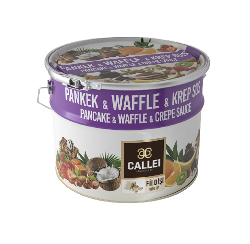 Callei Beyaz Ekstra Waffle & Krep Sosu 10 Kg