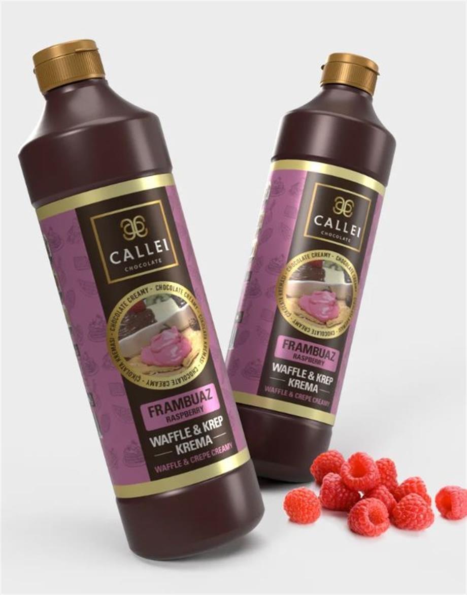 Callei Frambuazlı Waffle & Krep Sosu