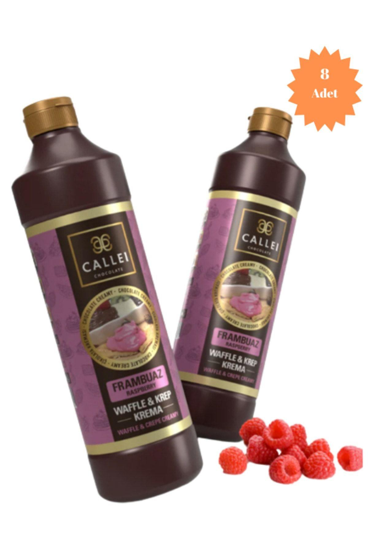 Callei Frambuazlı Waffle & Krep Sosu 8 Adet