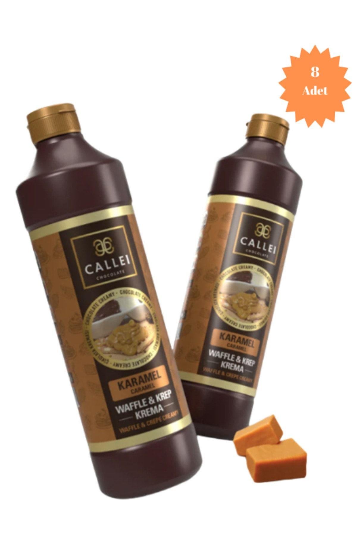 Callei Karamelli Waffle & Krep Sosu 8 Adet