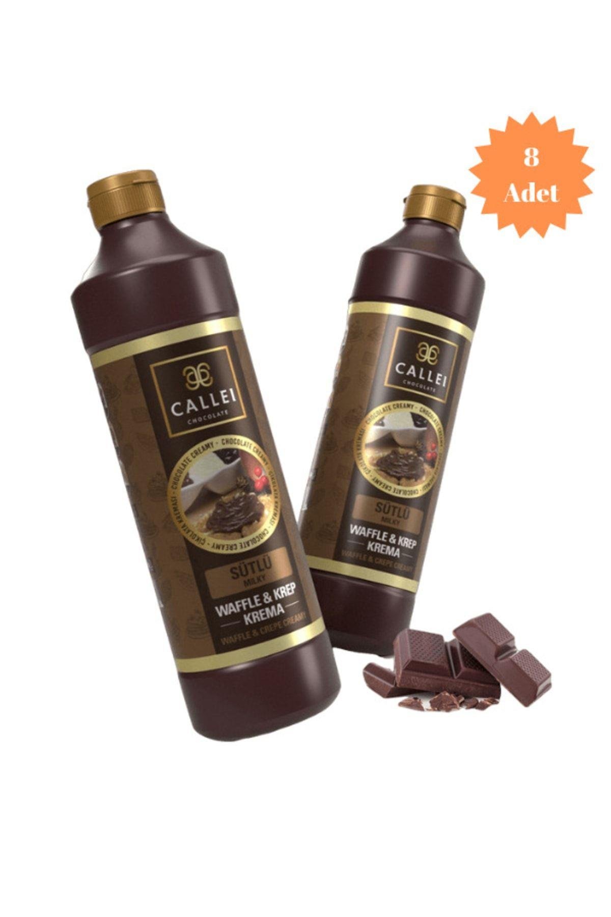 Callei Sütlü Waffle & Krep Sosu 8 Adet