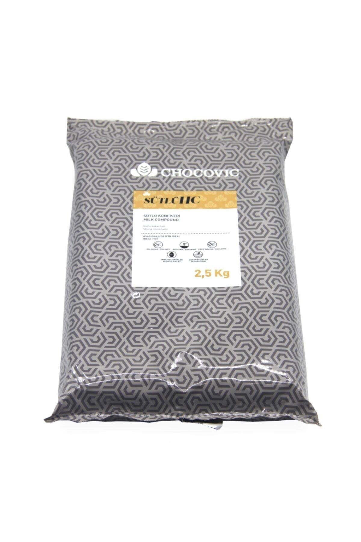 Chocovic Sütlü Konfiseri Çikolata 2,5 Kg