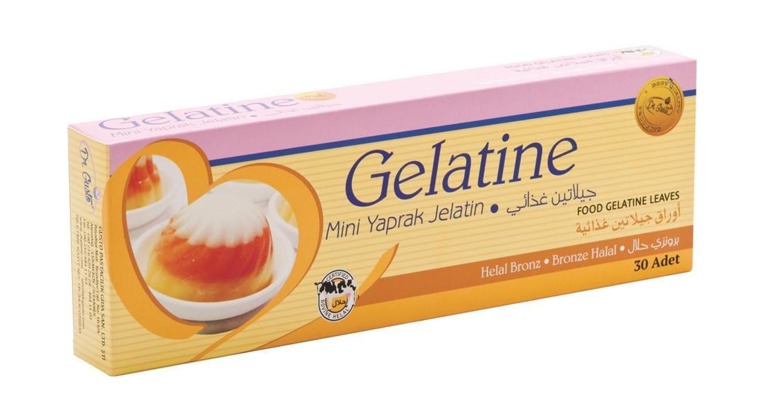 Dr. Gusto Yaprak Jelatin 100 gr Orijinal Kutulu