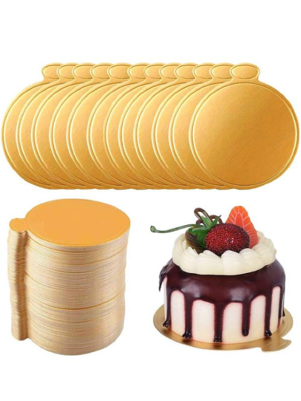 Gold Mendil 11 Cm Mini Pasta Altlığı (Kalın) 50 Adet