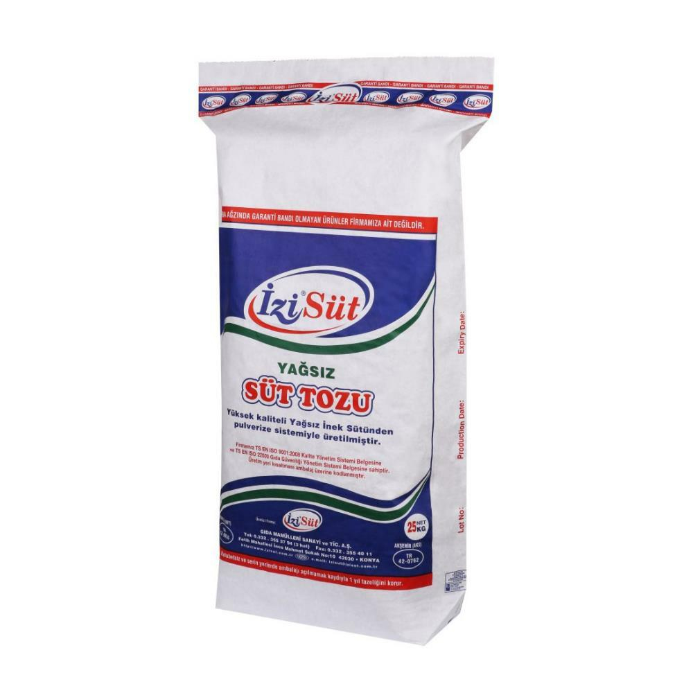 İzi Süt Tozu (Yağsız) 25 Kg