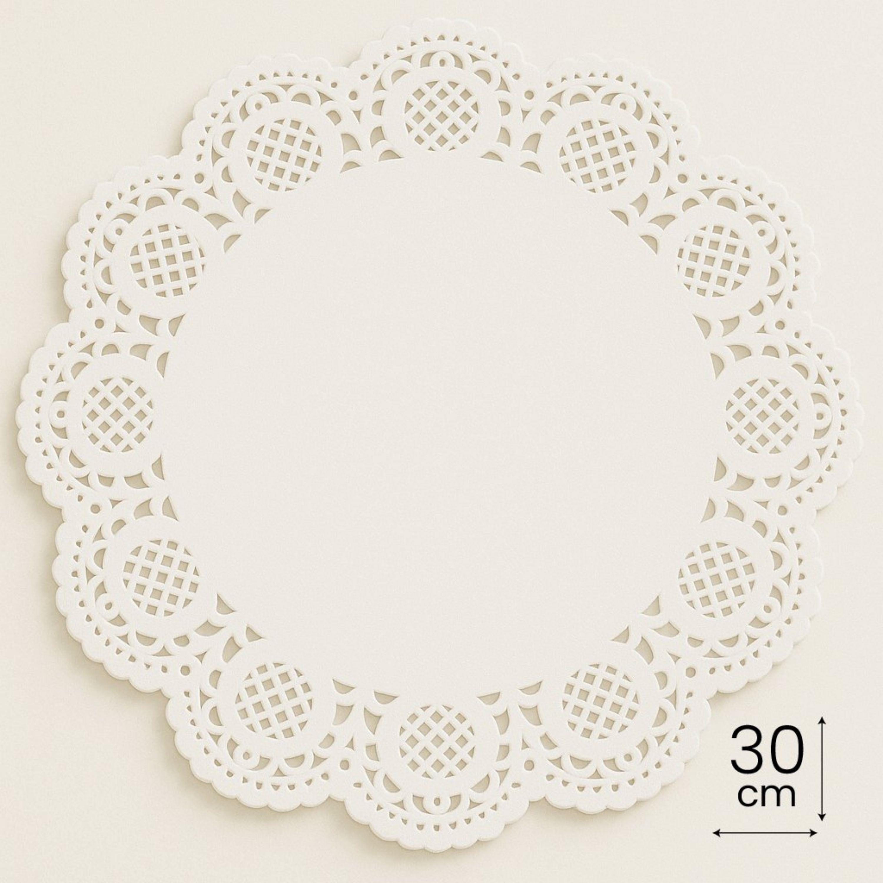 Kağıt Dantel Servis Altlığı – 30 cm 100 Adet
