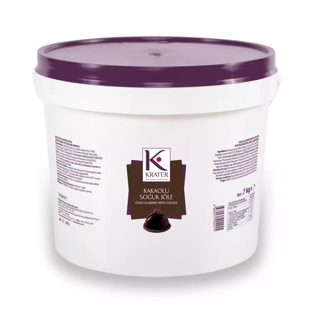 Krater Çikolatalı (Kakaolu) Soğuk Jöle 7 Kg