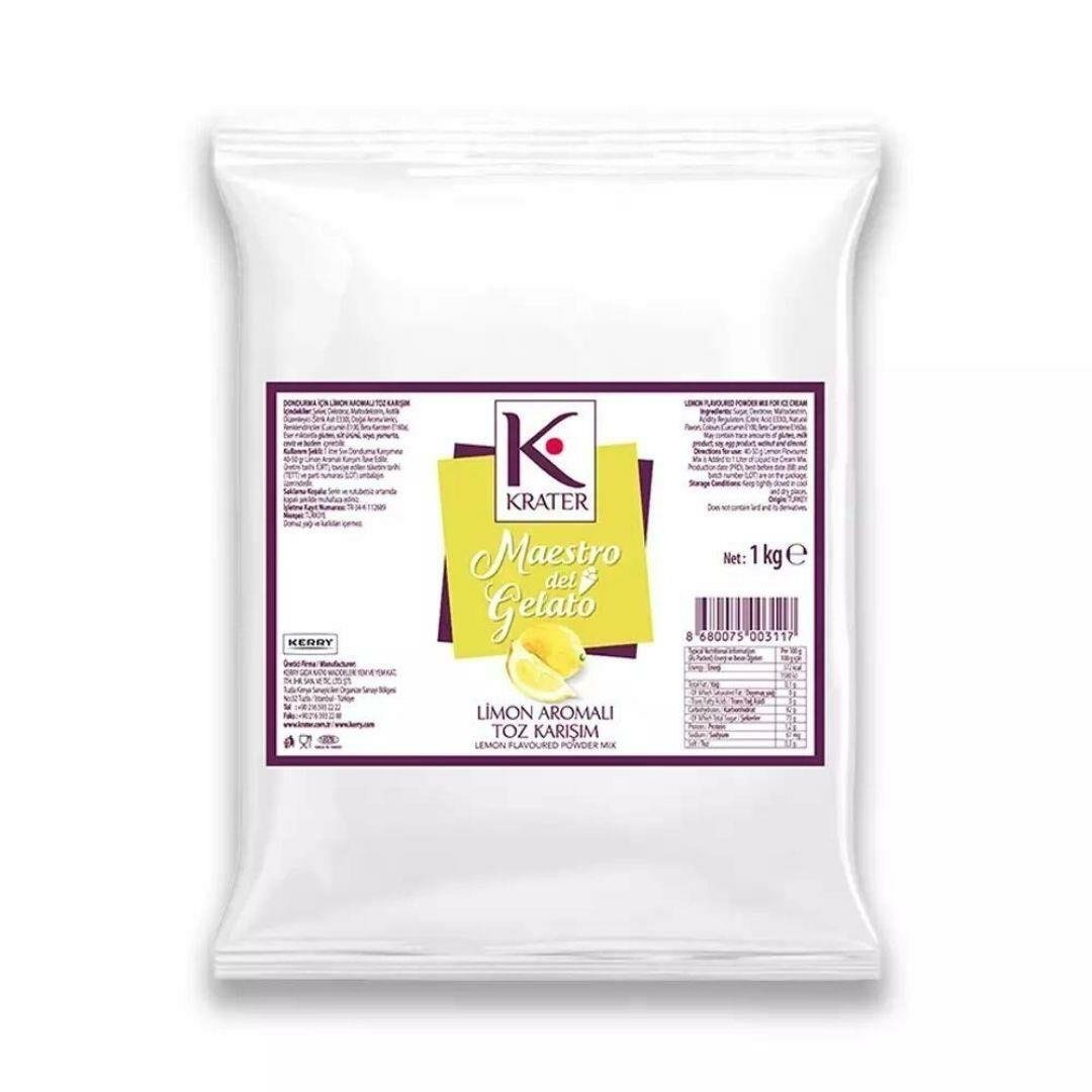 Krater Limon Aromalı Toz Karışım 1kg