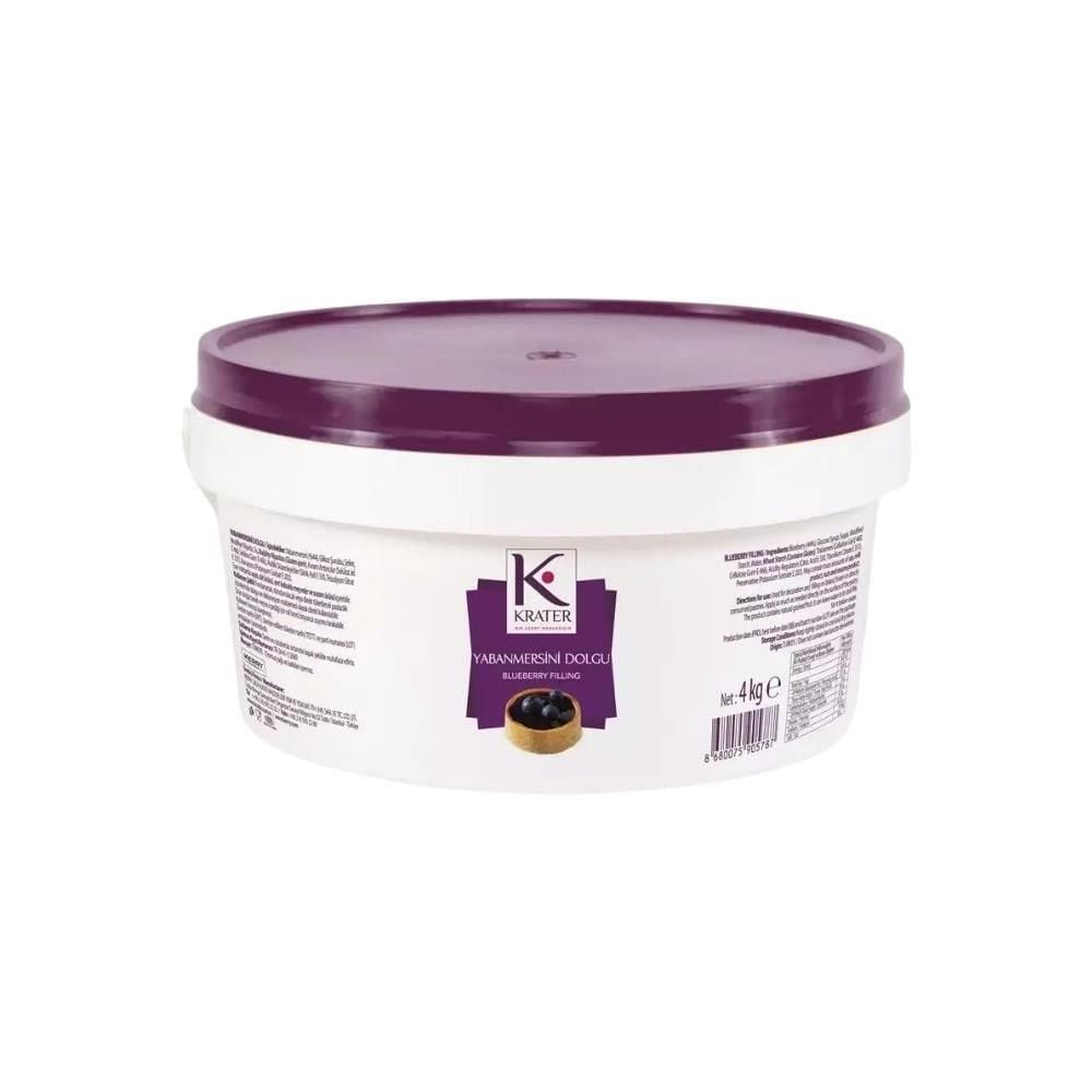 Krater Yaban Mersini Krema Dolgusu 4 Kg