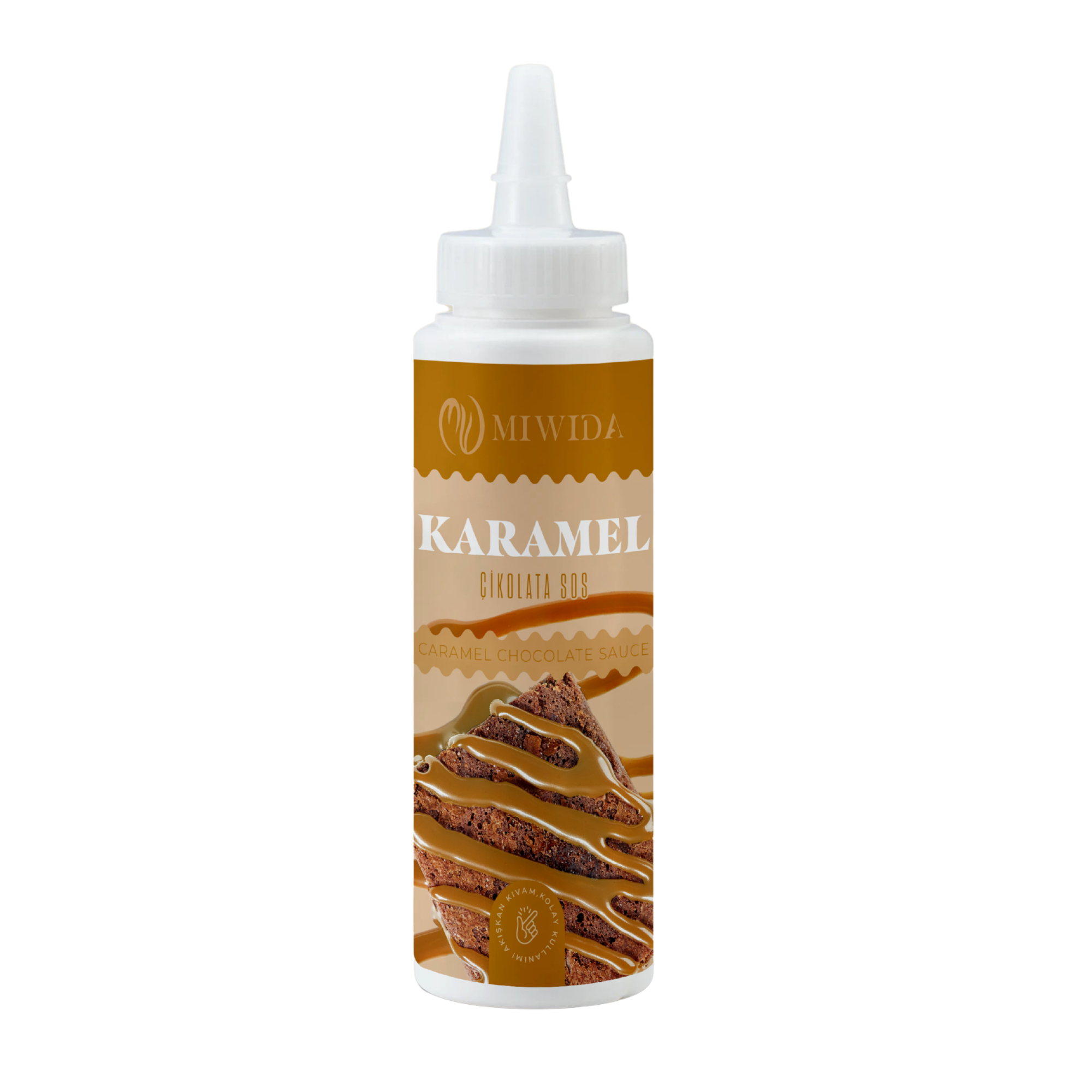 MİWİDA Karamel Sos - Pratik Waffle, Pankek, Krep,