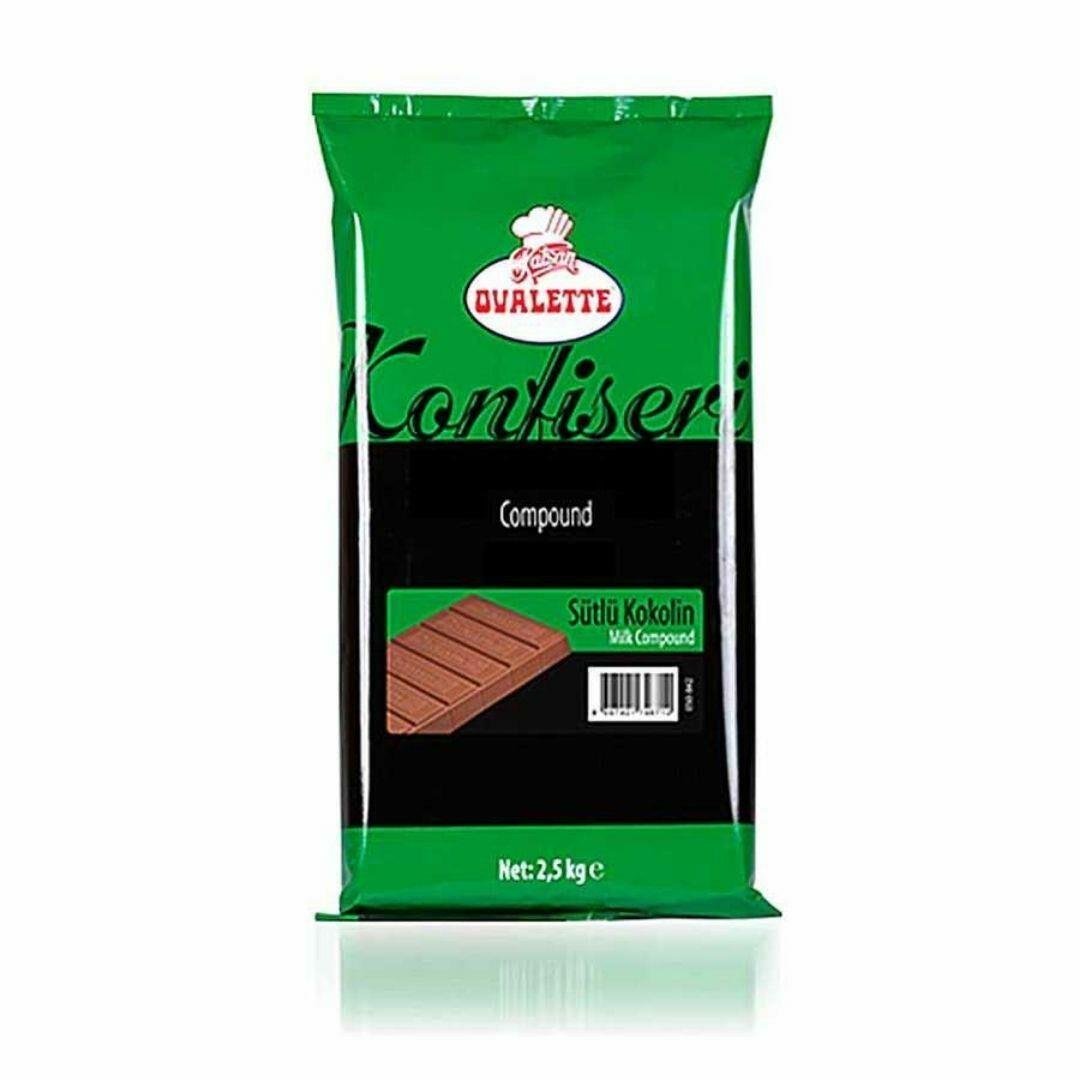 Ovalette Sütlü Konfiseri 2,5 Kg X 8 Adet