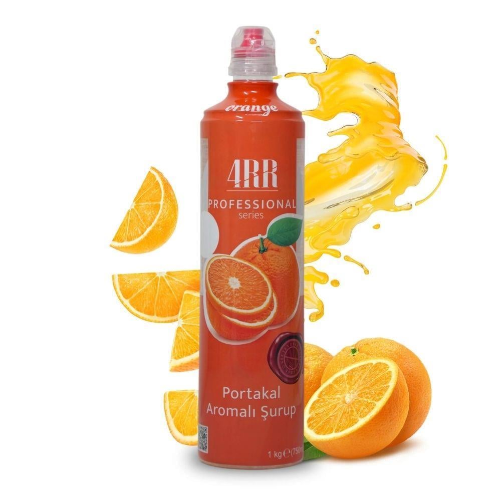 Portakal Aromalı Kahve & Tropikal İçecek & Kokteyl Şurubu 750 ml