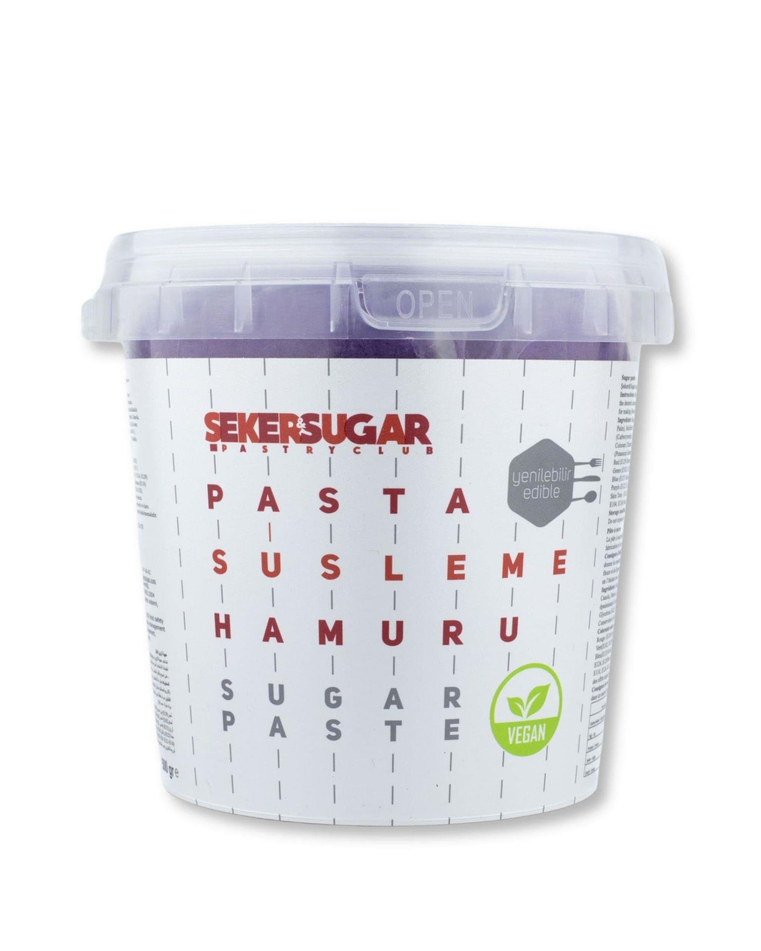 Şeker Sugar Şeker Hamuru Mor 500 gr