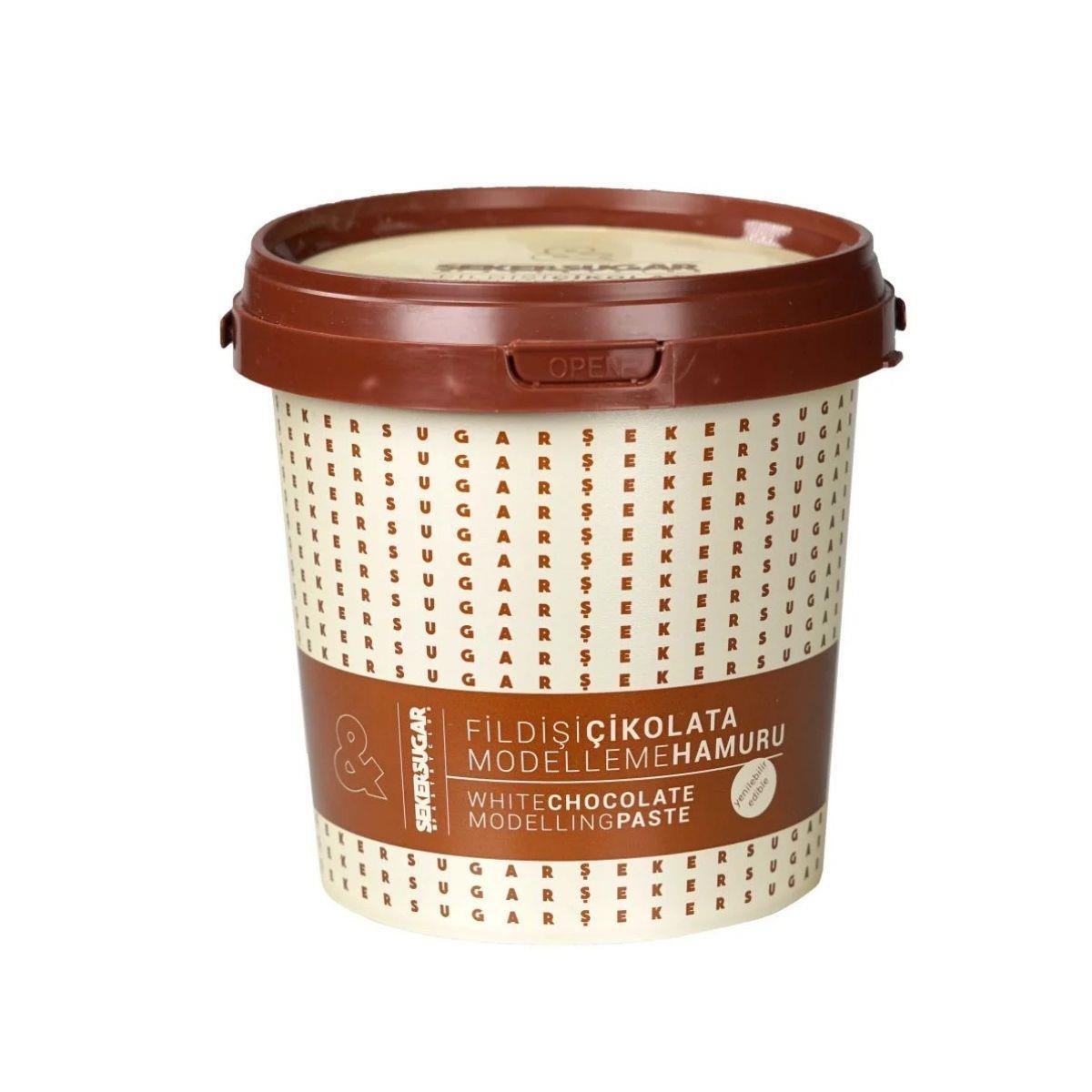 Şeker&Sugar Fildişi Çikolata Modelleme Hamuru 1 Kg