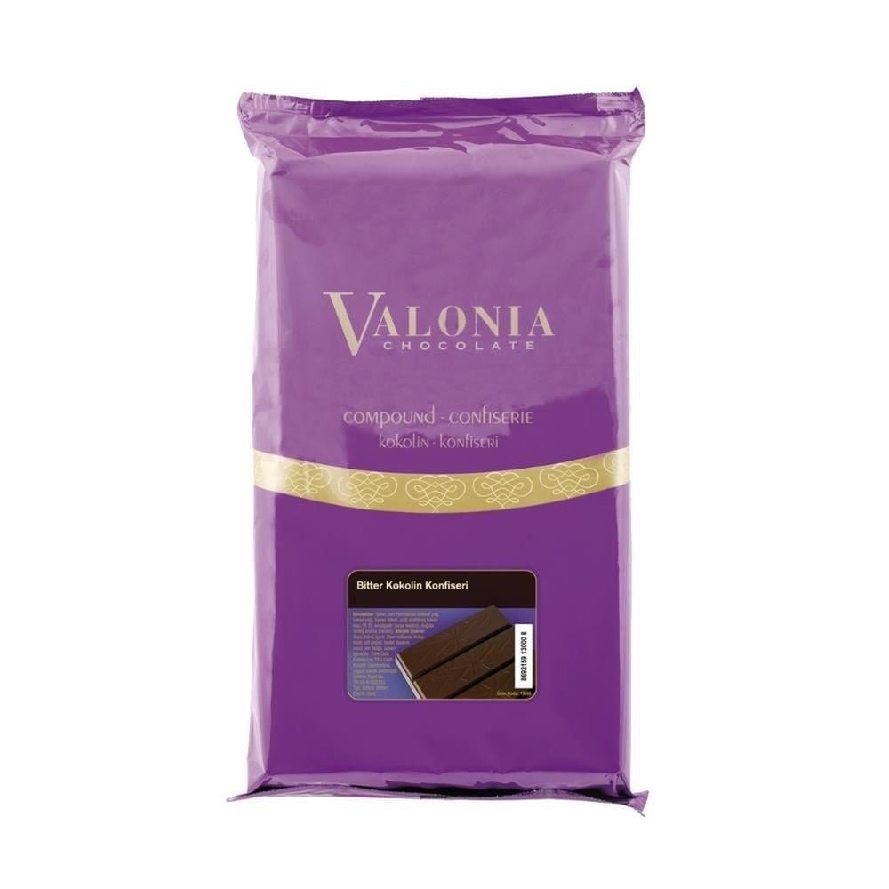 Valonia Bitter Konfiseri Çikolata 2,5 Kg
