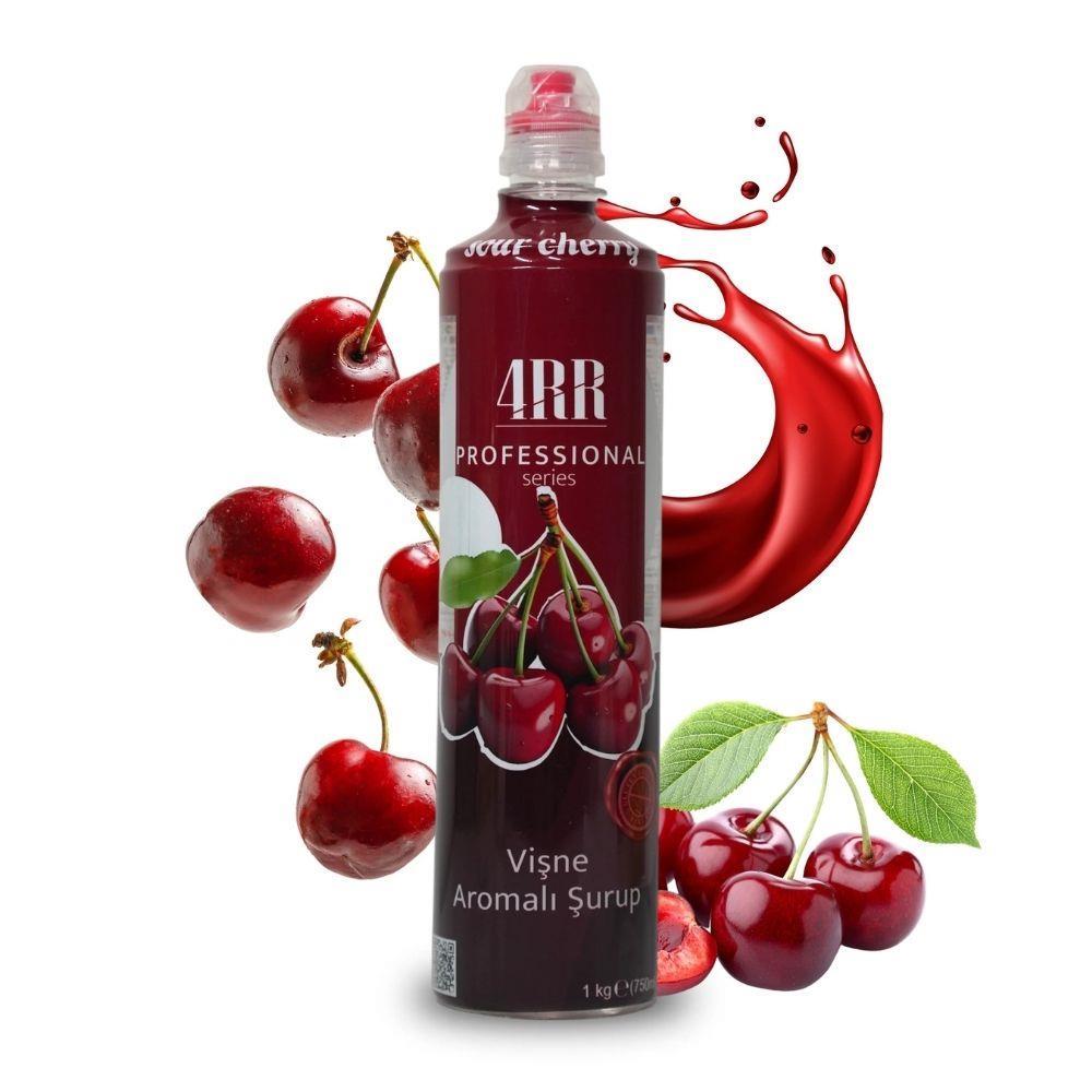 Vişne Aromalı Tropikal İçecek & Kokteyl Şurubu 750 ml