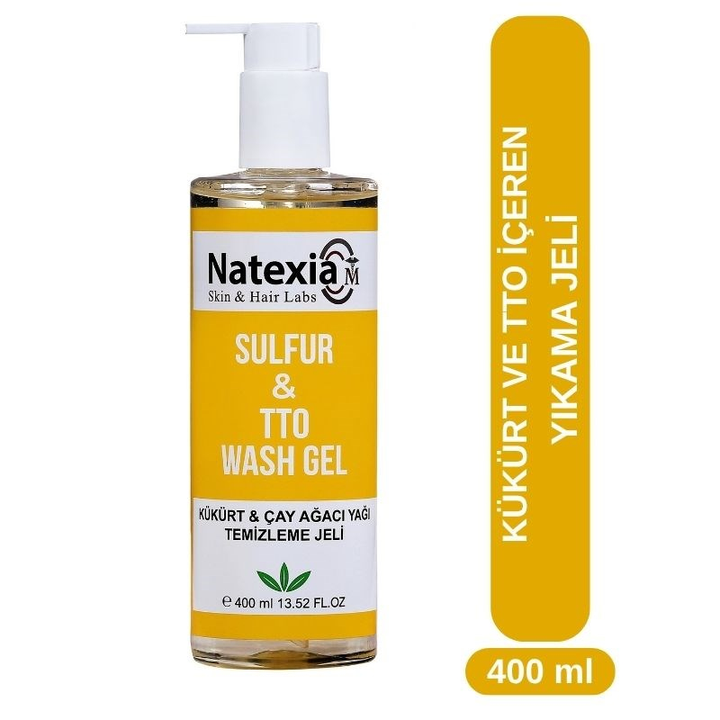 Natexia Scaderm Sulfur&TTO Wash Gel 400 ml