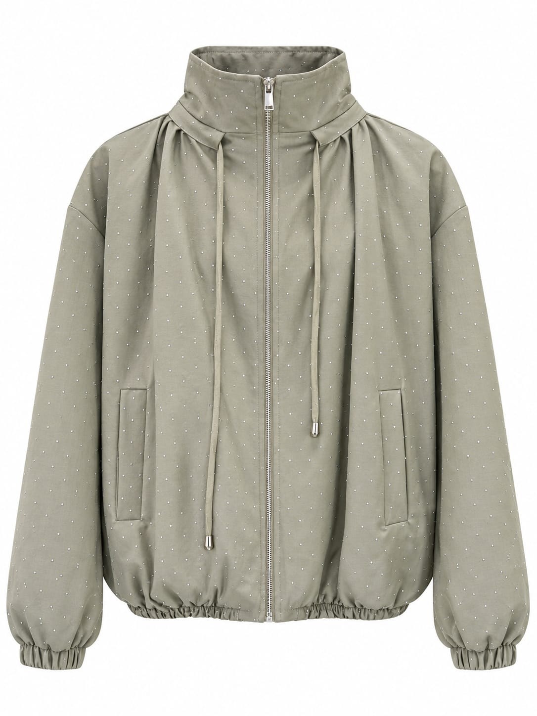 Bronco Mint Taşlı Bomber Ceket