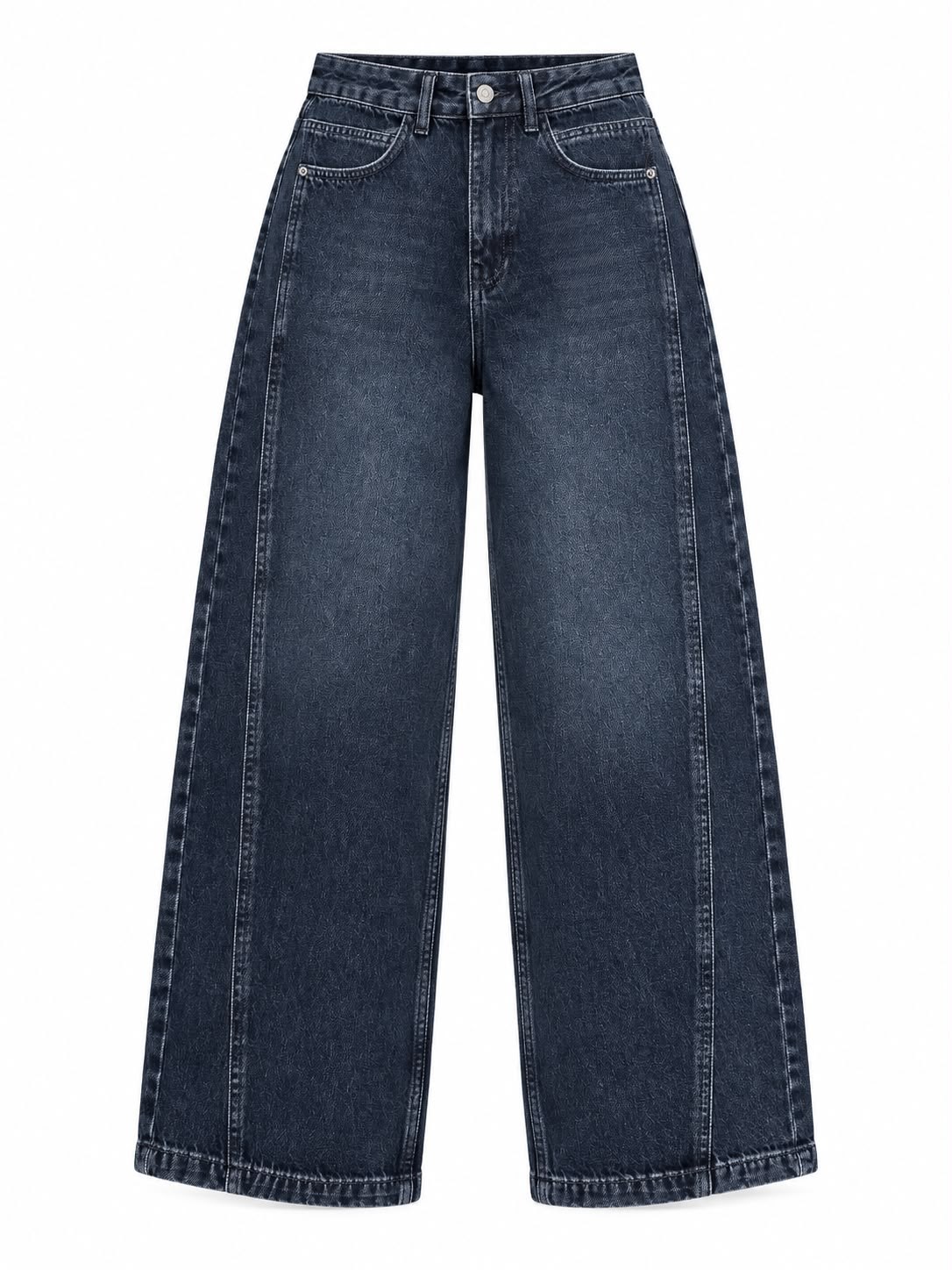 Esla Koyu Mavi Premium Barrel Jean