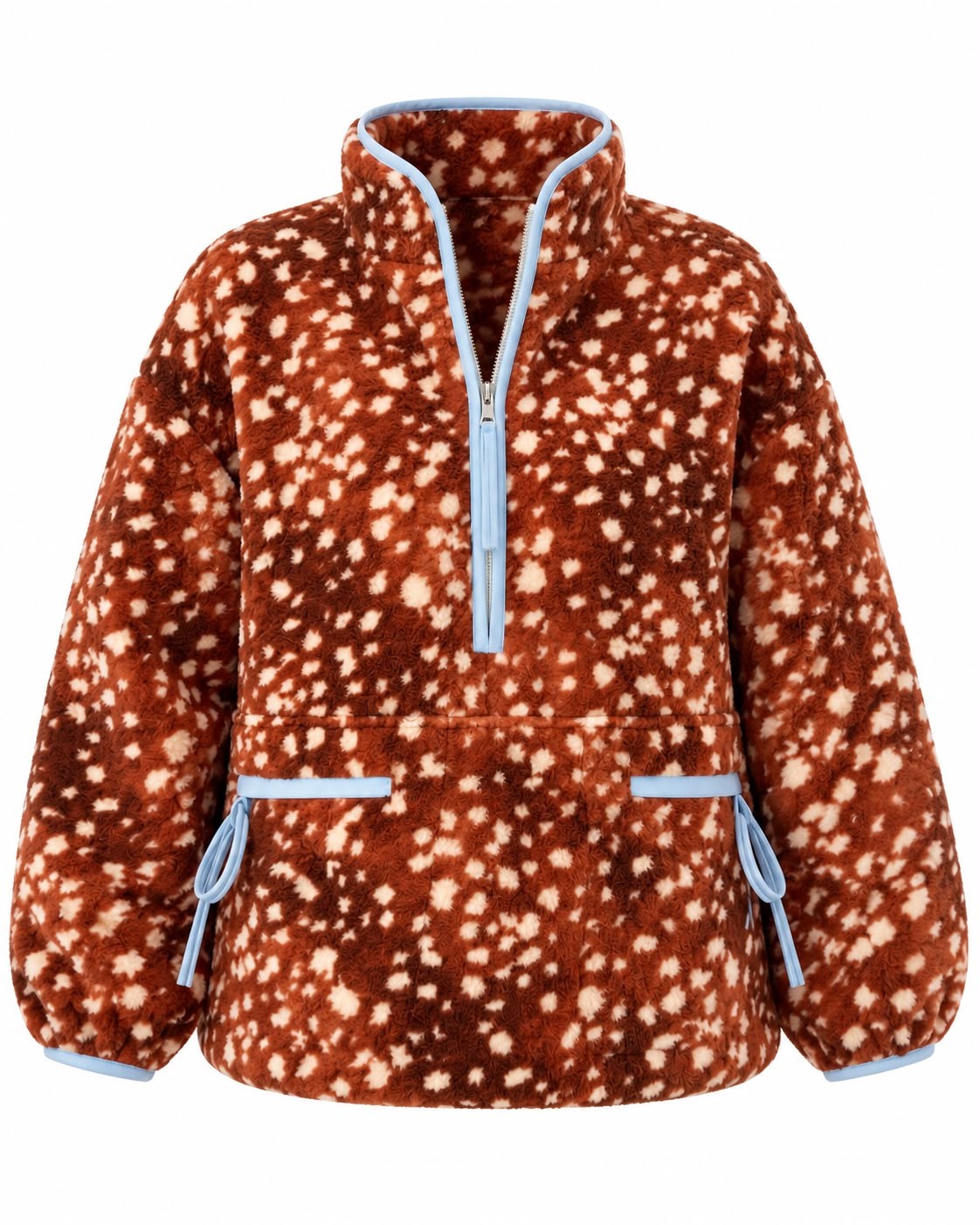 Fawna Bambi Desen Polar Sweatshirt