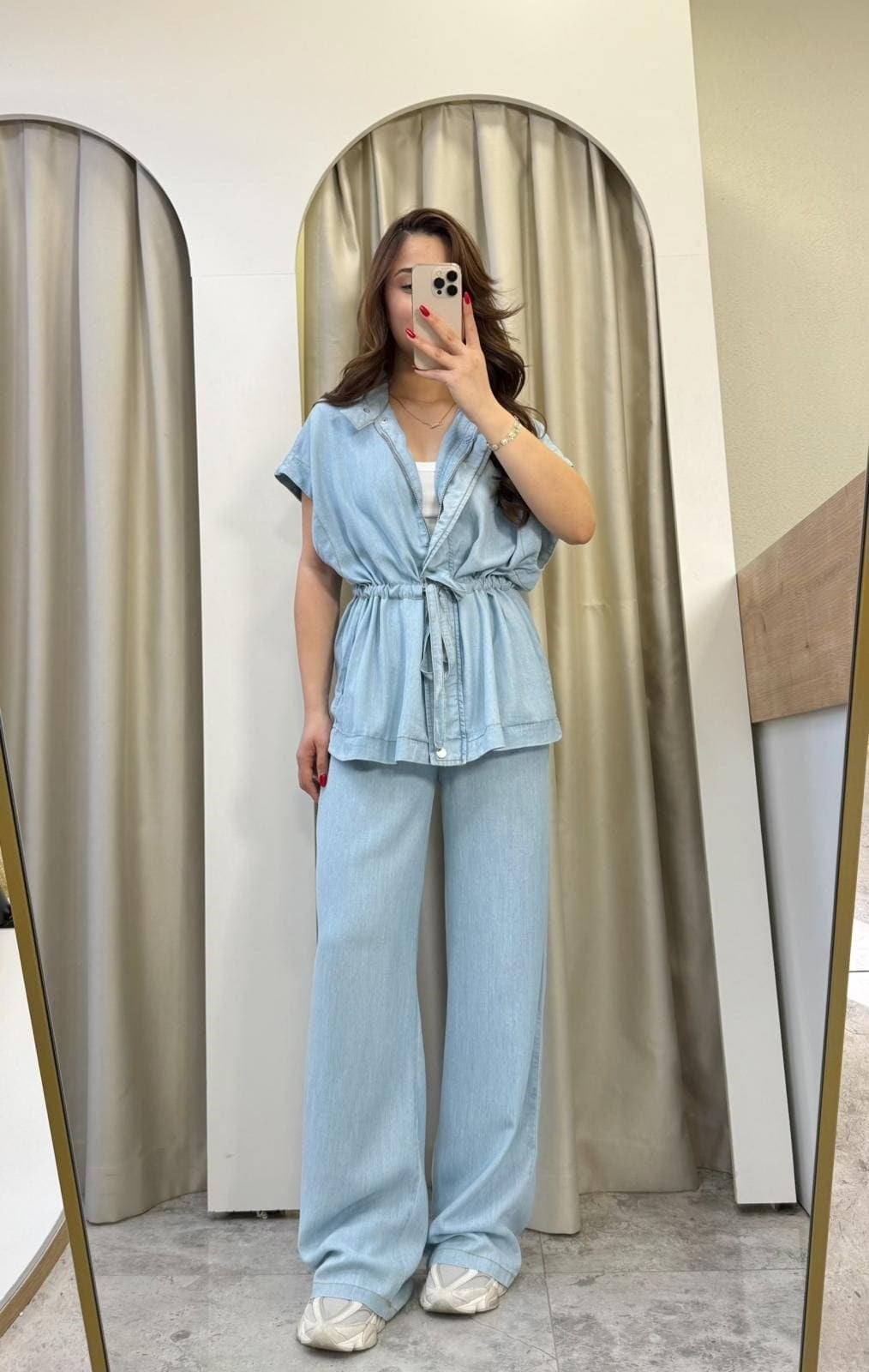 Karmi Tensel Denim Takım