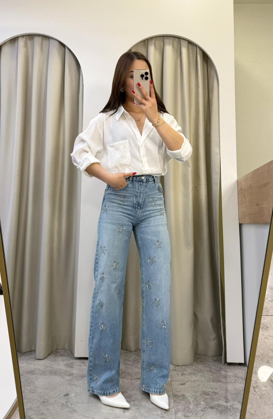 Star Yıldız Taşlı Marka Model Jean