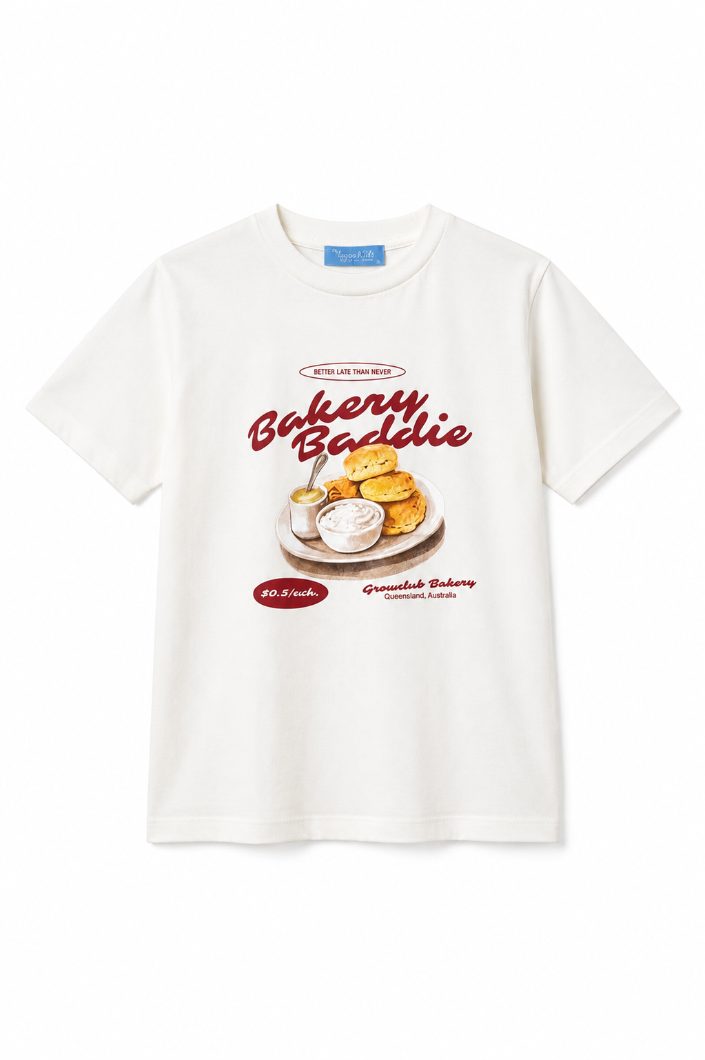 Laciel Paris Kız Çocuk Bakery Desenli Tshirt 
