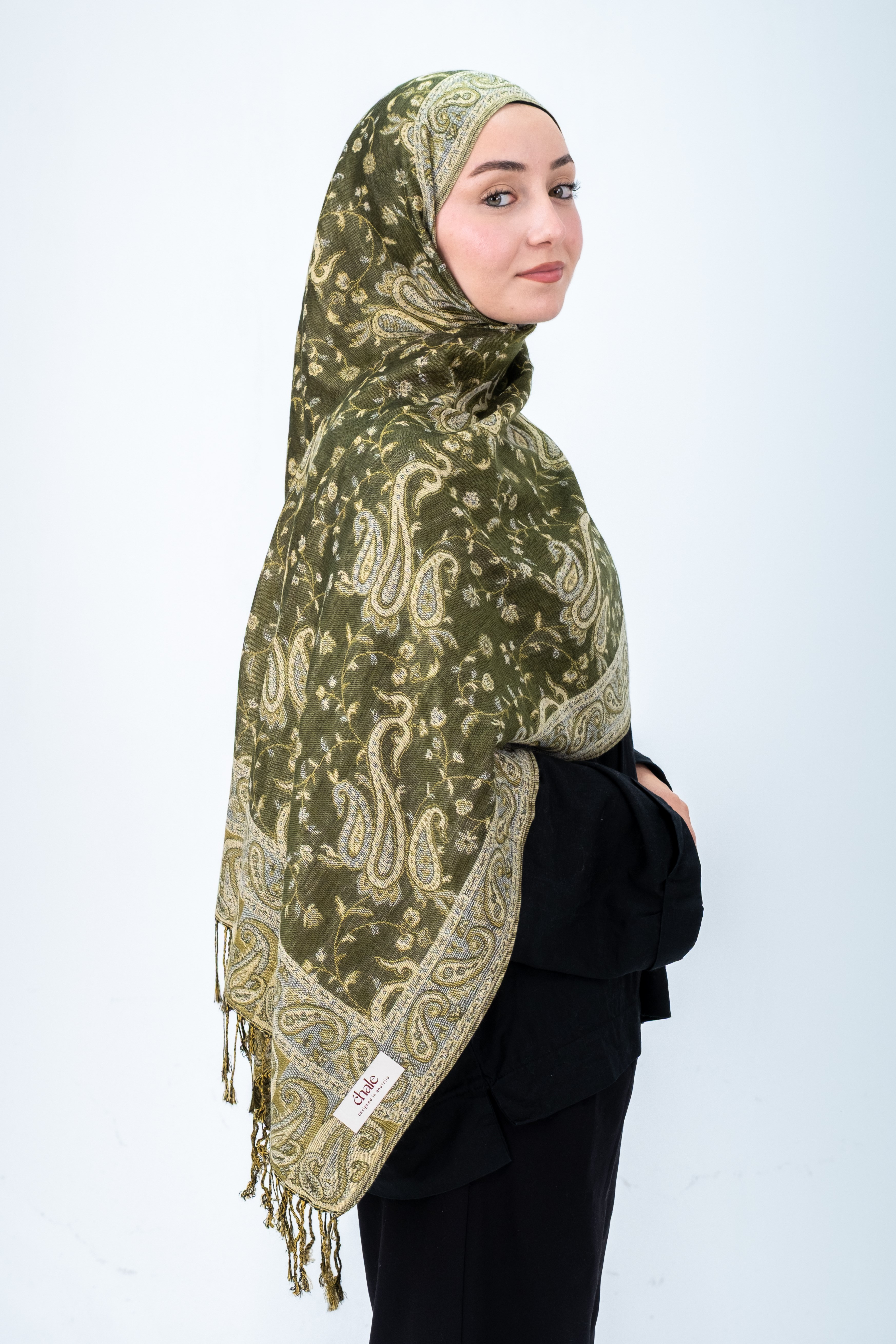 Royale Passage Serisi - Aegean Beauty - Cashmere Collection / Dokuma Kaşmir Şal