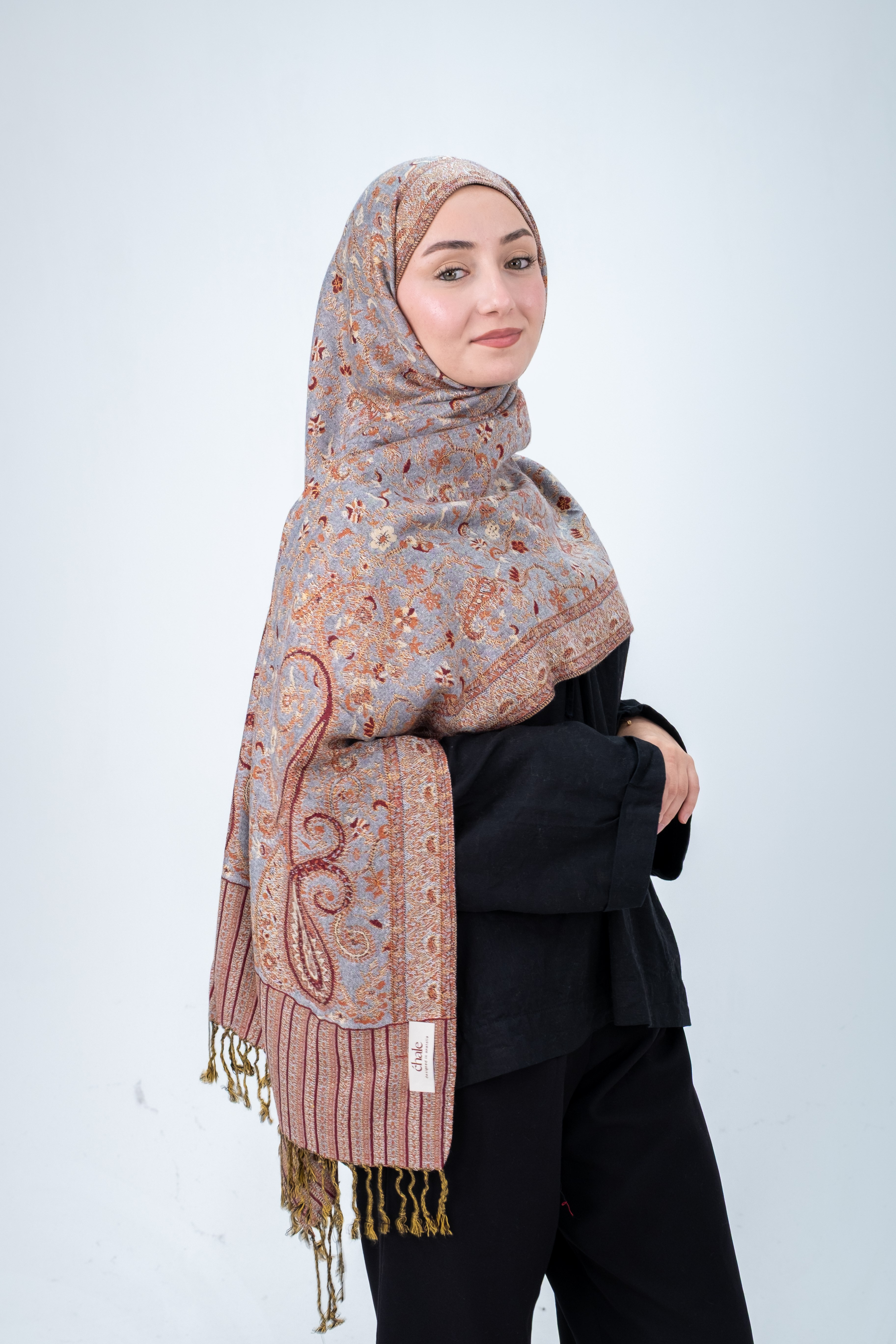 Royale Passage Serisi - Turkish Delight - Cashmere Collection / Dokuma Kaşmir Şal