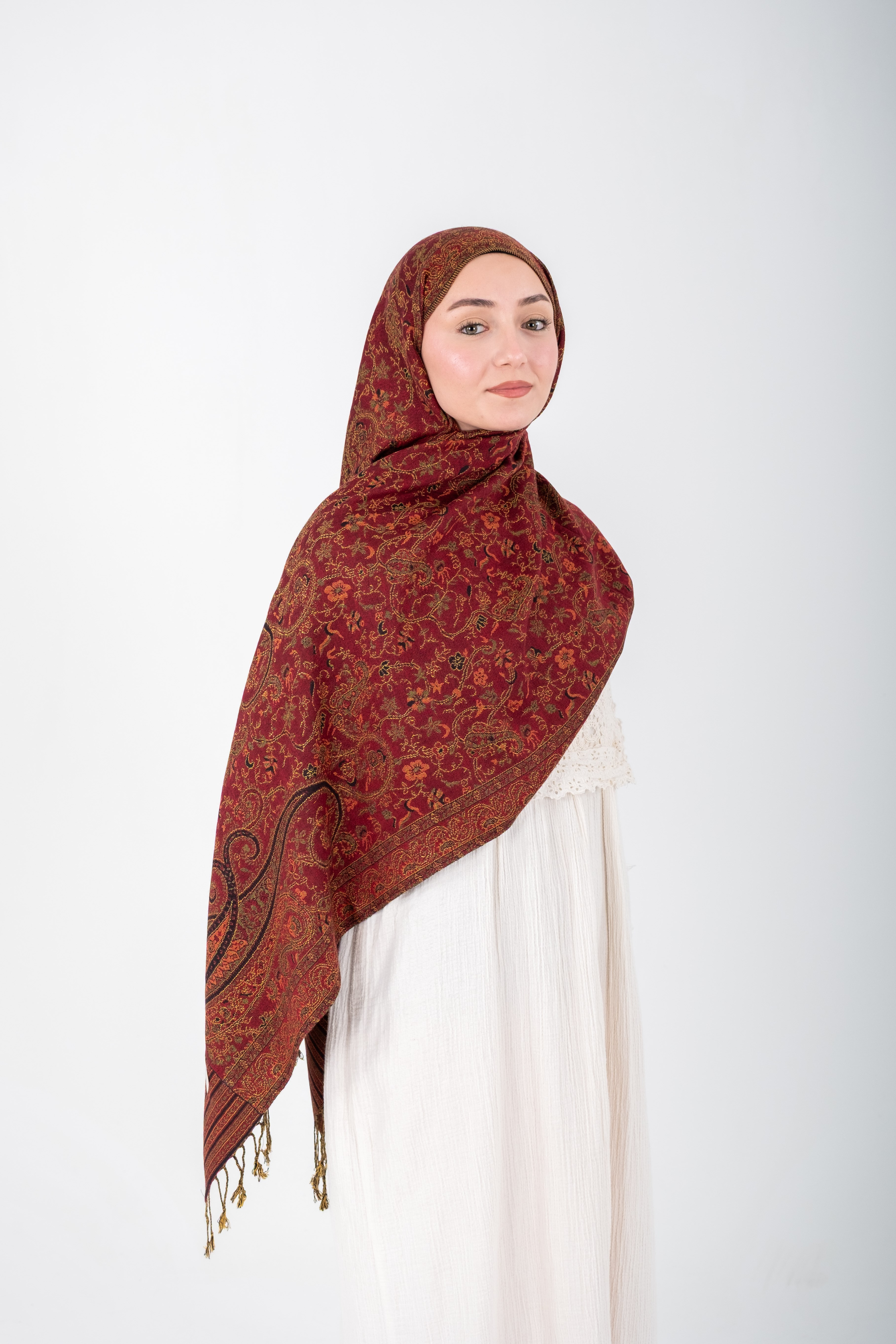 Royale Passage Serisi - Valide's Charm - Cashmere Collection / Dokuma Kaşmir Şal