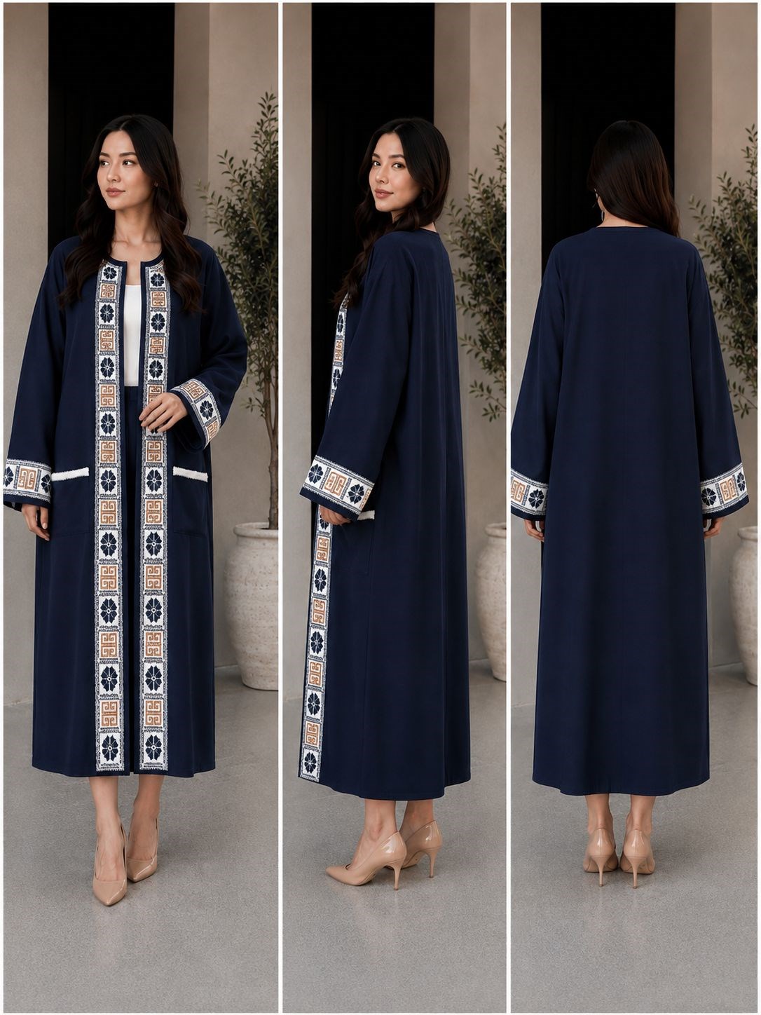 Elvena – Triko Abaya Hırka